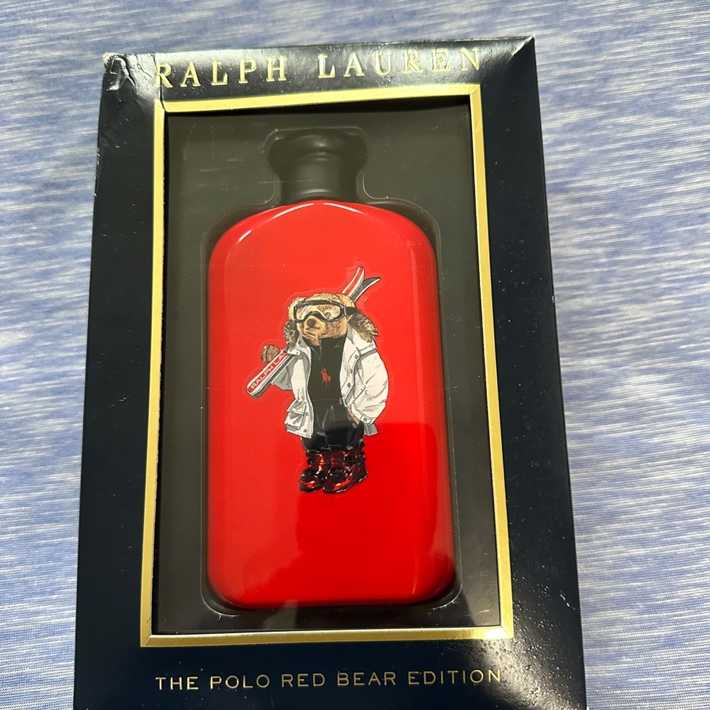 Rare Ralph Lauren Polo Red Bear Limited Edition Holiday 2019 6.7/6.8oz/200mL